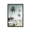 Picture of Palms & Cool Car _GroupedProduct_Rectangle_Portrait_Photography _GroupedProduct_Rectangle_Portrait_Framed_Matted_