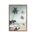 Picture of Palms & Cool Car _GroupedProduct_Rectangle_Portrait_Photography _GroupedProduct_Rectangle_Portrait_Framed_Matted_