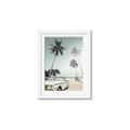 Picture of Palms & Cool Car _GroupedProduct_Rectangle_Portrait_Photography _GroupedProduct_Rectangle_Portrait_Framed_Matted_
