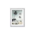 Picture of Palms & Cool Car _GroupedProduct_Rectangle_Portrait_Photography _GroupedProduct_Rectangle_Portrait_Framed_Matted_