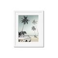 Picture of Palms & Cool Car _GroupedProduct_Rectangle_Portrait_Photography _GroupedProduct_Rectangle_Portrait_Framed_Matted_