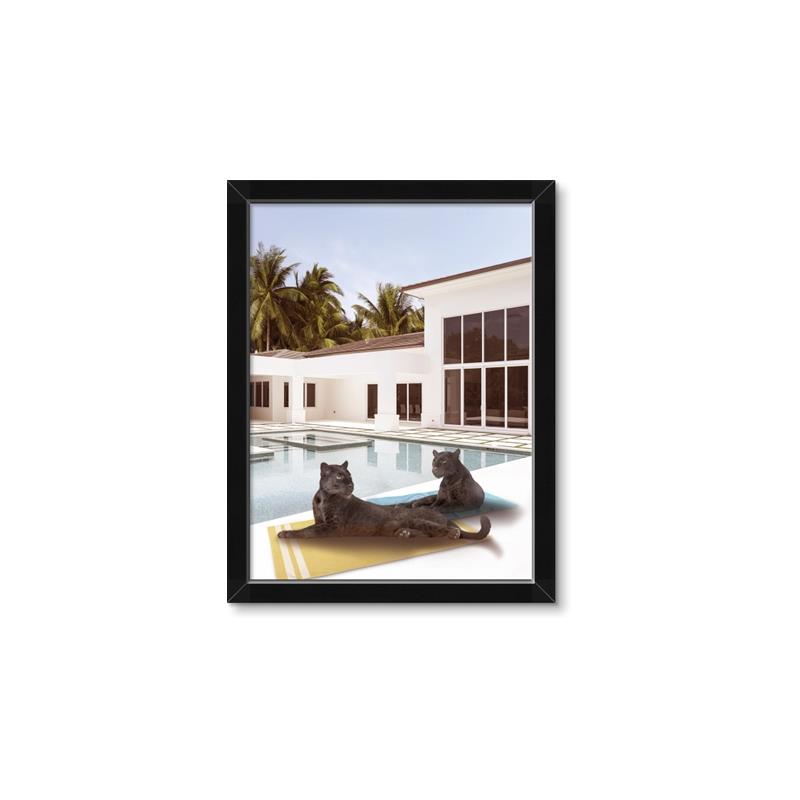 Picture of Panther Lounge _GroupedProduct_Rectangle_Portrait_Framed_Matted_