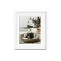 Picture of Panda Sitting on Sofa _GroupedProduct_Rectangle_Portrait_Framed_Matted_