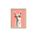 Picture of Llamarama  with glass _GroupedProduct_Rectangle_Portrait_Framed_Matted_