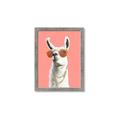 Picture of Llamarama  with glass _GroupedProduct_Rectangle_Portrait_Framed_Matted_