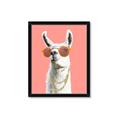 Picture of Llamarama  with glass _GroupedProduct_Rectangle_Portrait_Framed_Matted_