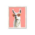 Picture of Llamarama  with glass _GroupedProduct_Rectangle_Portrait_Framed_Matted_