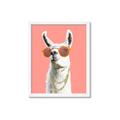 Picture of Llamarama  with glass _GroupedProduct_Rectangle_Portrait_Framed_Matted_