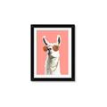 Picture of Llamarama  with glass _GroupedProduct_Rectangle_Portrait_Framed_Matted_