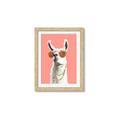 Picture of Llamarama  with glass _GroupedProduct_Rectangle_Portrait_Framed_Matted_