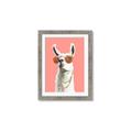 Picture of Llamarama  with glass _GroupedProduct_Rectangle_Portrait_Framed_Matted_