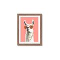 Picture of Llamarama  with glass _GroupedProduct_Rectangle_Portrait_Framed_Matted_