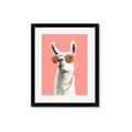 Picture of Llamarama  with glass _GroupedProduct_Rectangle_Portrait_Framed_Matted_
