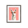 Picture of Llamarama  with glass _GroupedProduct_Rectangle_Portrait_Framed_Matted_