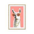 Picture of Llamarama  with glass _GroupedProduct_Rectangle_Portrait_Framed_Matted_