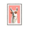 Picture of Llamarama  with glass _GroupedProduct_Rectangle_Portrait_Framed_Matted_