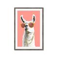 Picture of Llamarama  with glass _GroupedProduct_Rectangle_Portrait_Framed_Matted_