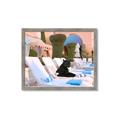 Picture of Black Panther Lounge _GroupedProduct_Rectangle_Landscape_Framed_Matted_