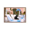 Picture of Black Panther Lounge _GroupedProduct_Rectangle_Landscape_Framed_Matted_