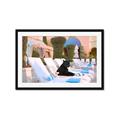 Picture of Black Panther Lounge _GroupedProduct_Rectangle_Landscape_Framed_Matted_
