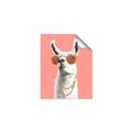 Picture of Llamarama  with glass _GroupedProduct_Rectangle_Portrait_Unframed_Print_Only_