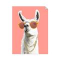 Picture of Llamarama  with glass _GroupedProduct_Rectangle_Portrait_Unframed_Print_Only_