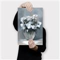Picture of Vase with beautiful flower _GroupedProduct_Rectangle_Portrait_Canvas_