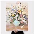 Picture of Soft Floral Burst _GroupedProduct_Rectangle_Portrait_Canvas_