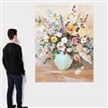 Picture of Soft Floral Burst _GroupedProduct_Rectangle_Portrait_Canvas_