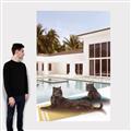 Picture of Panther Lounge _GroupedProduct_Rectangle_Portrait_Canvas_