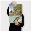 Picture of Gepard in water _GroupedProduct_Rectangle_Portrait_Canvas_