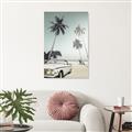 Picture of Palms & Cool Car _GroupedProduct_Rectangle_Portrait_Photography _GroupedProduct_Rectangle_Portrait_Canvas_