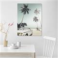 Picture of Palms & Cool Car _GroupedProduct_Rectangle_Portrait_Photography _GroupedProduct_Rectangle_Portrait_Canvas_
