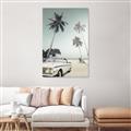 Picture of Palms & Cool Car _GroupedProduct_Rectangle_Portrait_Photography _GroupedProduct_Rectangle_Portrait_Canvas_