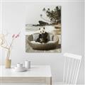 Picture of Panda Sitting on Sofa _GroupedProduct_Rectangle_Portrait_Canvas_
