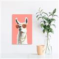 Picture of Llamarama  with glass _GroupedProduct_Rectangle_Portrait_Canvas_