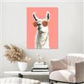Picture of Llamarama  with glass _GroupedProduct_Rectangle_Portrait_Canvas_