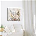 Picture of Soft Spring Pop II _GroupedProduct_Square_Canvas_Framed_