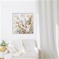 Picture of Soft Spring Pop II _GroupedProduct_Square_Canvas_Framed_