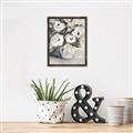 Picture of Big flower pot _GroupedProduct_Rectangle_Portrait_Canvas_Framed_