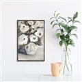 Picture of Big flower pot _GroupedProduct_Rectangle_Portrait_Canvas_Framed_