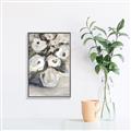 Picture of Big flower pot _GroupedProduct_Rectangle_Portrait_Canvas_Framed_