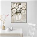 Picture of Choose Happy Bouquet _GroupedProduct_Rectangle_Portrait_Canvas_Framed_