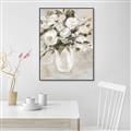 Picture of Choose Happy Bouquet _GroupedProduct_Rectangle_Portrait_Canvas_Framed_
