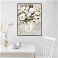 Picture of Choose Happy Bouquet _GroupedProduct_Rectangle_Portrait_Canvas_Framed_
