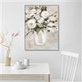 Picture of Choose Happy Bouquet _GroupedProduct_Rectangle_Portrait_Canvas_Framed_