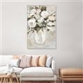 Picture of Choose Happy Bouquet _GroupedProduct_Rectangle_Portrait_Canvas_Framed_