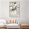 Picture of Choose Happy Bouquet _GroupedProduct_Rectangle_Portrait_Canvas_Framed_