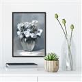 Picture of Vase with beautiful flower _GroupedProduct_Rectangle_Portrait_Canvas_Framed_