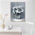 Picture of Vase with beautiful flower _GroupedProduct_Rectangle_Portrait_Canvas_Framed_